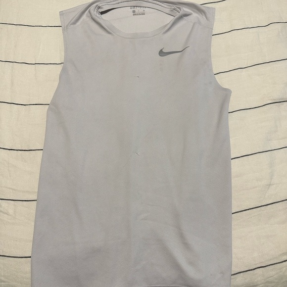 White Nike Tank - Picture 1 of 3